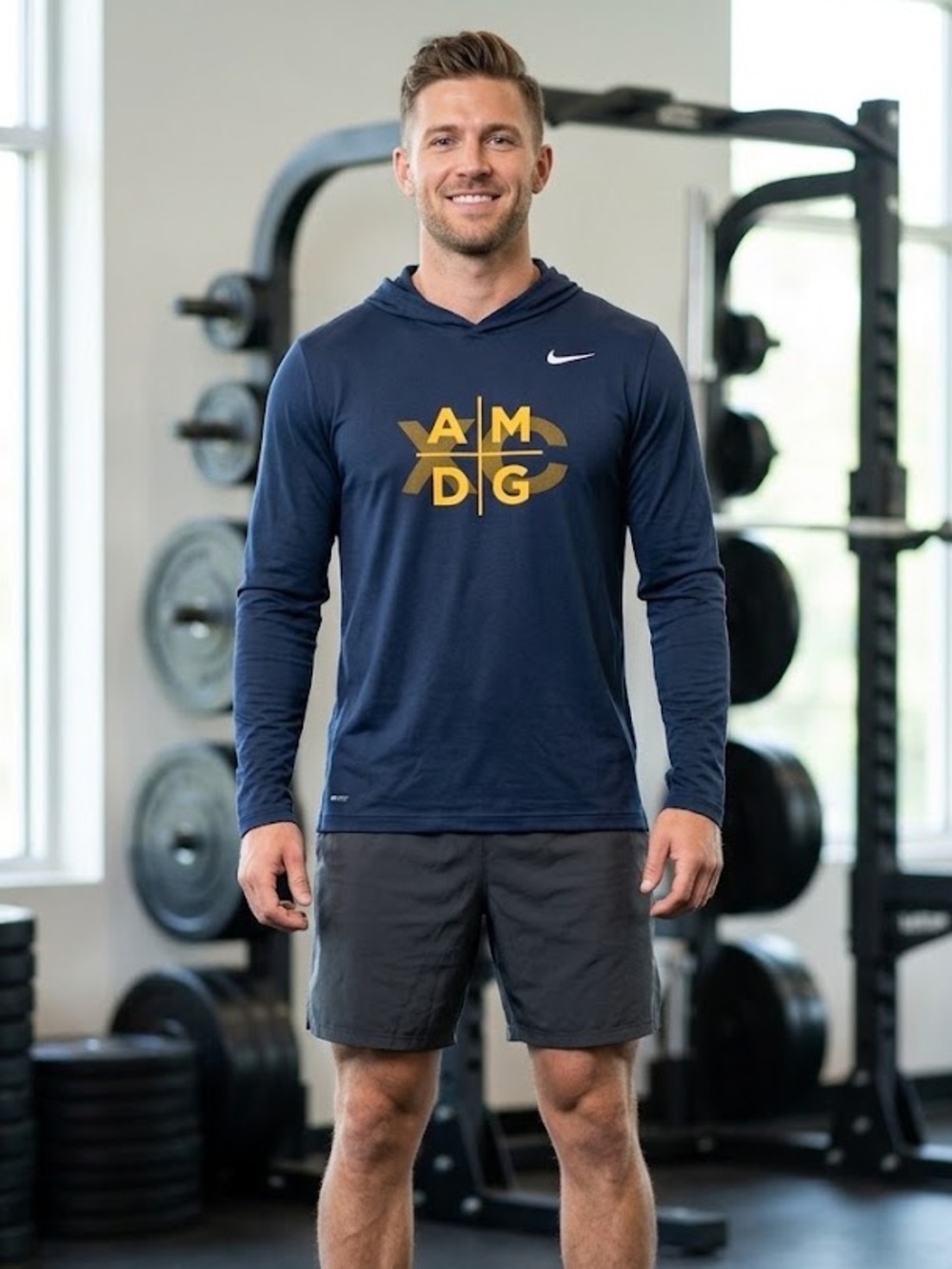 Nike Pro Dri-FIT Men's Cross Country Long-Sleeve Hoodie - Picture 2 of 2